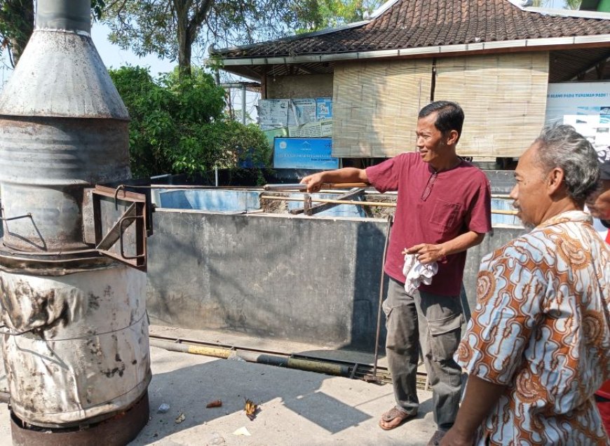 Anggota DPRD Klaten Yudi Kusnandar Kenalkan Alat Pemusnah Sampah Minim Asap
