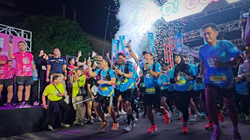 Glow Night Fun Run 2025 Diikuti Empat Ribu Pelari, Sultan HB X: Jangan Mampir Warung…