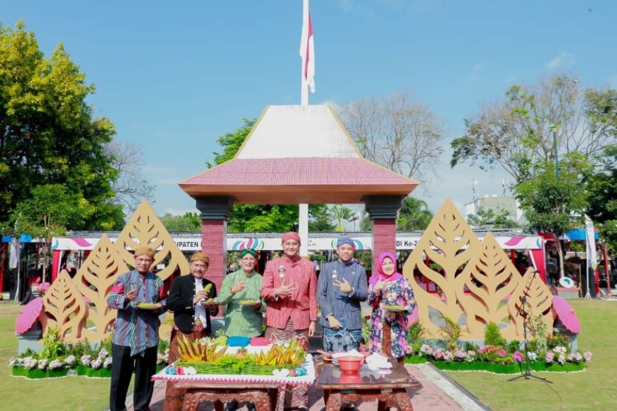 Upacara Peringatan Hari Jadi ke-221 Klaten Berlangsung Sederhana