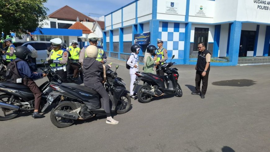 Operasi Patuh Candi 2025 Polres Purworejo Selesai, 729 Pelanggaran Terekam ETLE