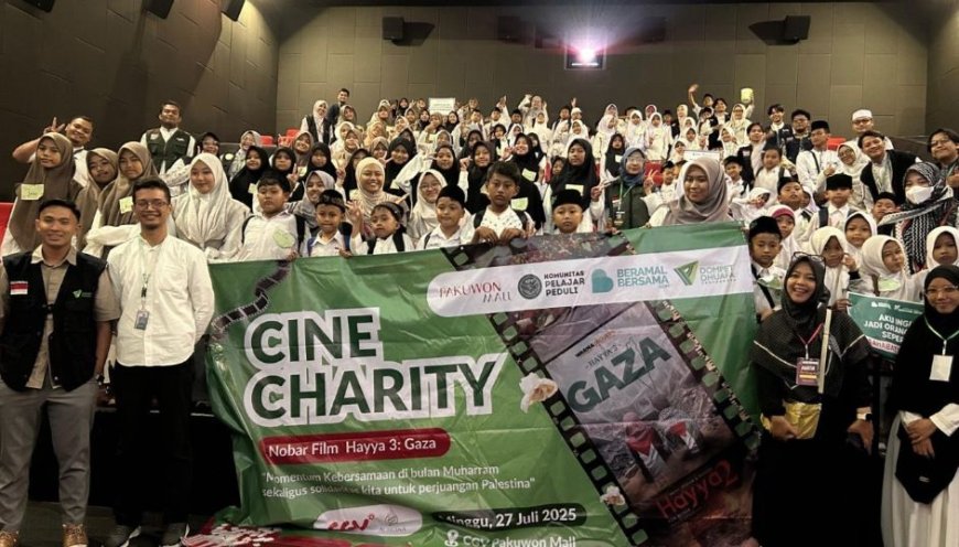 Dompet Dhuafa Yogyakarta Ajak 115 Anak Yatim Nonton Film Hayya 3