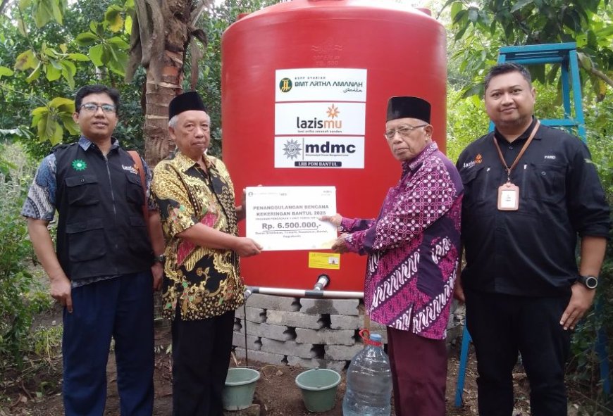 Tiga Bulan Warga Srandakan Kesulitan Air Bersih