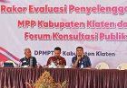 Rakor MPP DPMPTSP, Wakil Bupati: Jangan Lagi Ada Perizinan Mbulet 