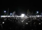 Ribuan Orang Melantunkan Shalawat di Alun-alun Klaten