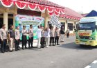 Polres Kebumen Kirim Jagung 50 Ton Hasil Panen Petani Binaan ke Bulog Magelang
