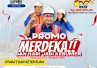 Diskon Gede Pasang Baru, Ini Dia Promo Merdeka PDAM-TBS Kebumen