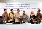 Ekonom Bank Mandiri Proyeksikan Ekonomi RI 2025 Tumbuh di Kisaran 5 Persen, Ini Penopangnya