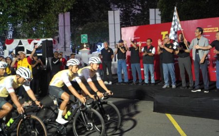 Ribuan Peserta Tour de Ambarrukmo 2025 Menjelajahi Yogyakarta