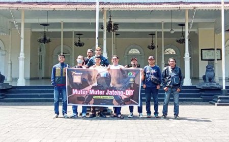 Jurnalis 76Riders Belajar Sejarah, Turing Napak Tilas Perjuangan Pangeran Diponegoro ke Magelang dan Menoreh   