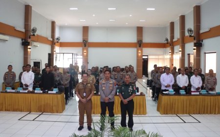 Polres Purworejo Gelar Rakor Lintas Sektoral Bahas Penanggulangan Konflik Sosial