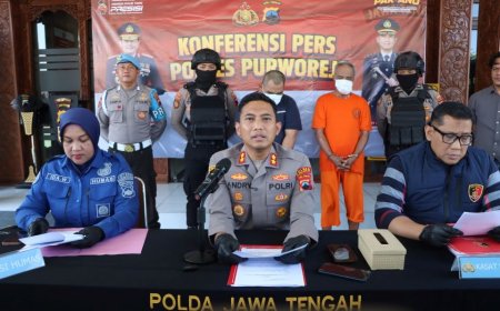 Polres Purworejo Tangkap Pria Jomblo Pelaku Kejahatan Seksual