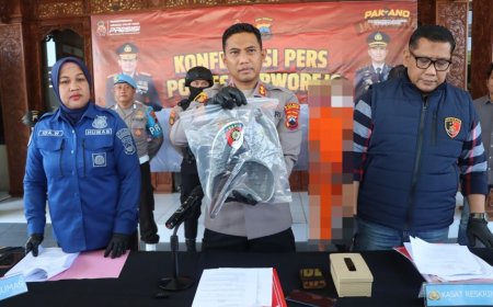 Polres Purworejo Tangkap Pencuri dengan Modus Pecah Kaca Mobil