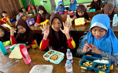 KKN di Wonosobo, Mahasiswa Unsoed Beri Edukasi Hidup Sehat