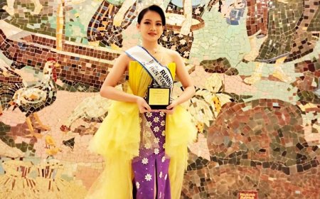 Usaha Tak Mengkhianati Hasil, Si Cantik Kimoy Rebut Posisi Runner Up di Teen Star International di Thailand