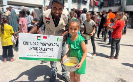 Dompet Dhuafa Yogyakarta Salurkan Amanah Bantuan Pangan ke Gaza
