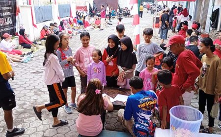 Jelang HUT Kemerdekaan, Warga RW 10 Wirobrajan Semangat Ikuti Lomba