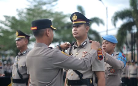 Beberapa Posisi Penting di Polres Purworejo Mengalami Pergantian