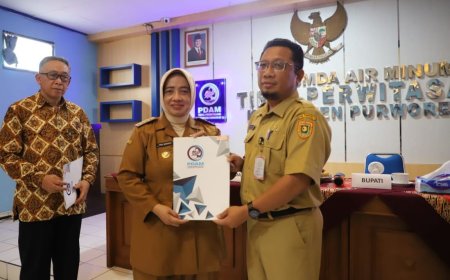 Wiyoto Harjono Jabat Dewan Pengawas PDAM Purworejo