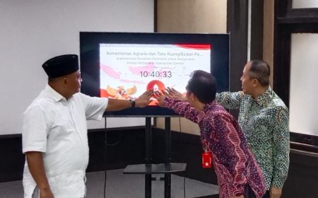 Roya di Kantor Pertanahan Sleman Hanya Lima Menit