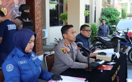 Polres Purworejo Ungkap Kasus Curanmor, Pelaku Ditangkap Usai Gadaikan Motor Curian