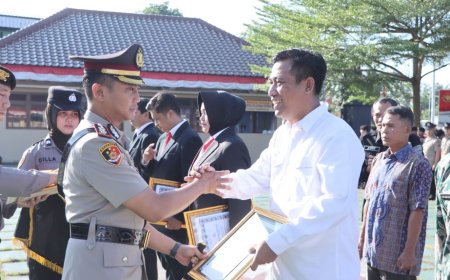 Polres Purworejo Gelar Upacara Hari Juang Polri