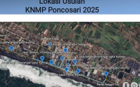 Kampung Nelayan Merah Putih di Tepi JJLS Bantul Segera Dibangun