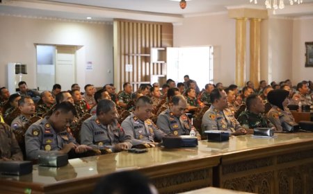 Polres Purworejo Gelar Apel Tiga Pilar, Menjaga Desa Tetap Aman
