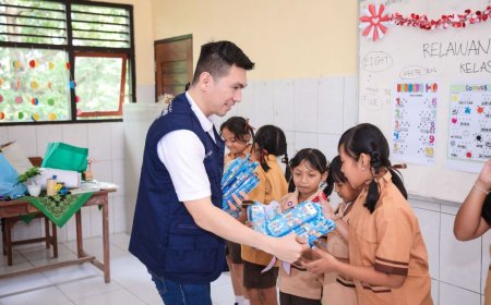 Relawan Bakti BUMN, KAI Bandara Mengabdi di Desa Aan