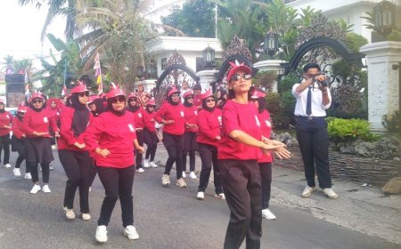 Meriah, Jalan Santai Bernuansa Karnaval di Doplang Purworejo
