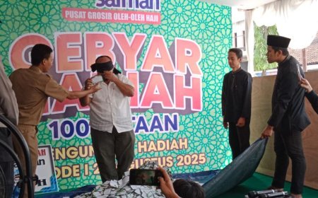 Warga Kalasan dan Gamping Peroleh Hadiah Umrah dari Toko Salman