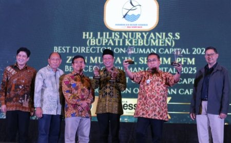 Kebumen Meraih Empat Penghargaan Sekaligus pada Ajang Human Capital Award 2025