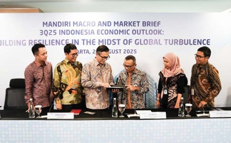 Ekonom Bank Mandiri Proyeksikan Ekonomi RI 2025 Tumbuh di Kisaran 5 Persen, Ini Penopangnya