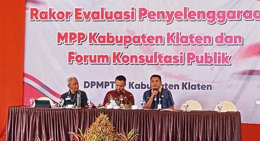 Rakor MPP DPMPTSP, Wakil Bupati: Jangan Lagi Ada Perizinan Mbulet 