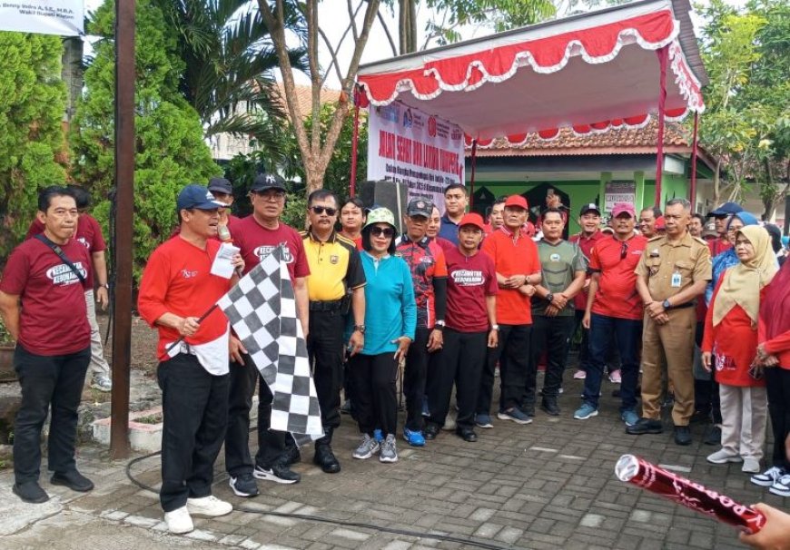 Kecamatan Kebonarum Klaten Gelar Jalan Sehat dan Lomba Tumpeng