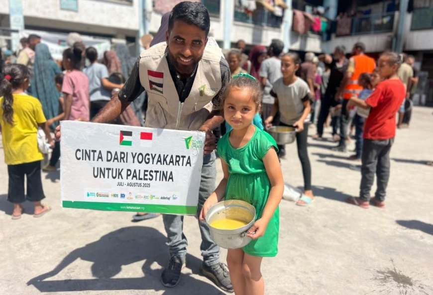 Dompet Dhuafa Yogyakarta Salurkan Amanah Bantuan Pangan ke Gaza