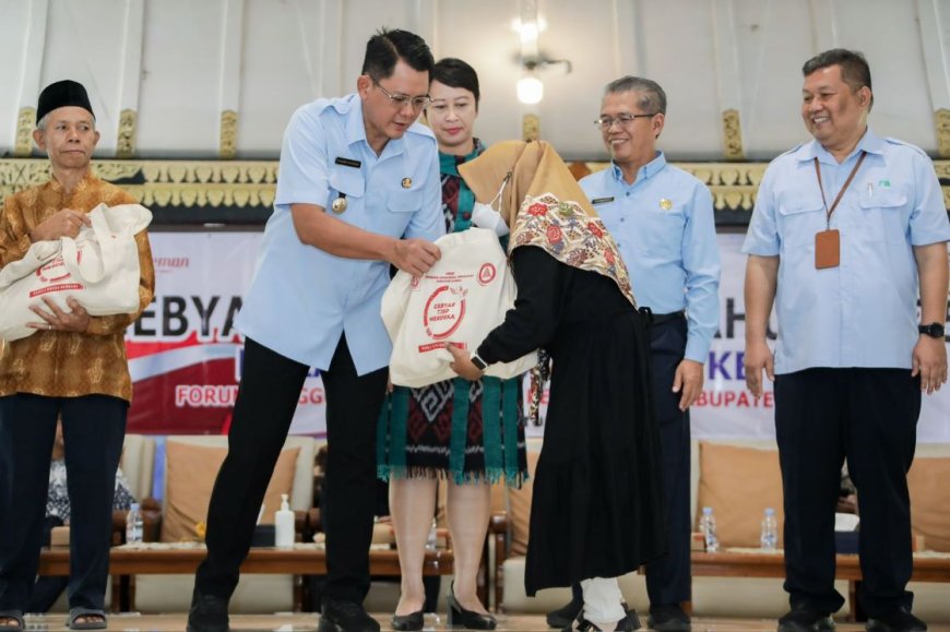 Forum TJSP Sleman Salurkan Bantuan Sosial Senilai Rp 4,89 Miliar