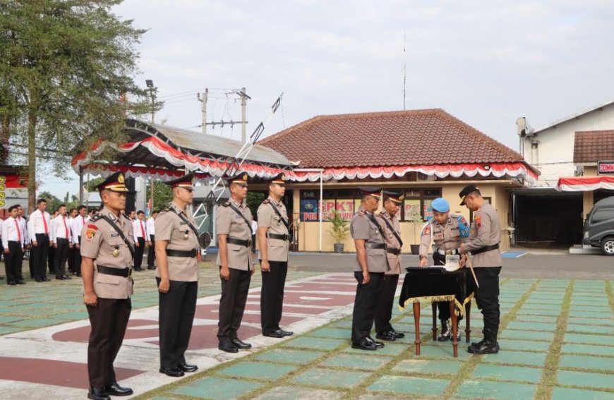 Beberapa Posisi Penting di Polres Purworejo Mengalami Pergantian