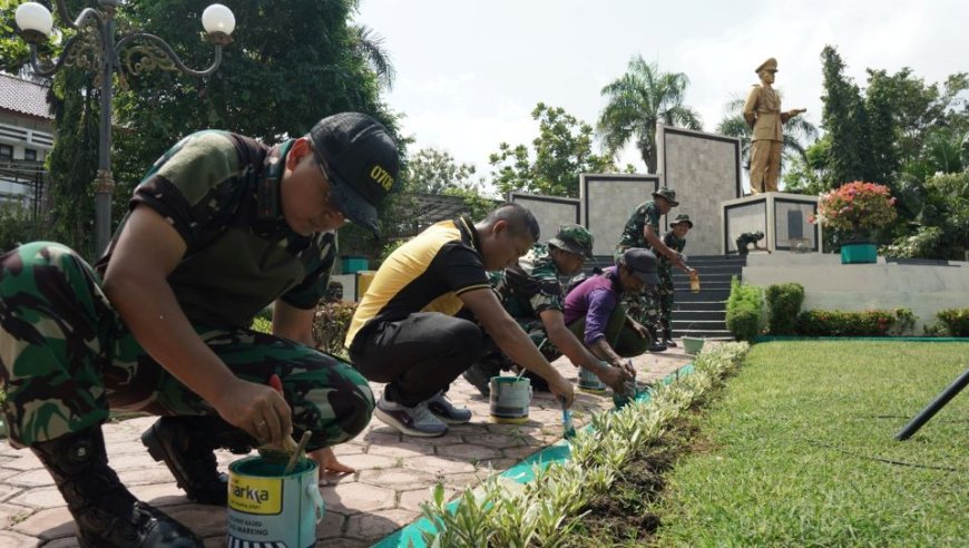 Kodim Purworejo Gelar Karya Bakti di Monumen Jenderal Ahmad Yani