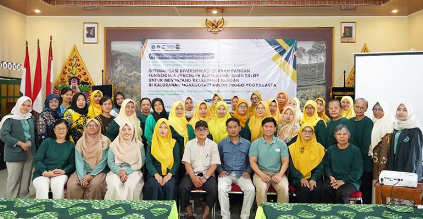 Lawan Anemia dengan Bakpia Kelor: Inovasi Pangan Fungsional dari Desa Ngargosari Kulonprogo