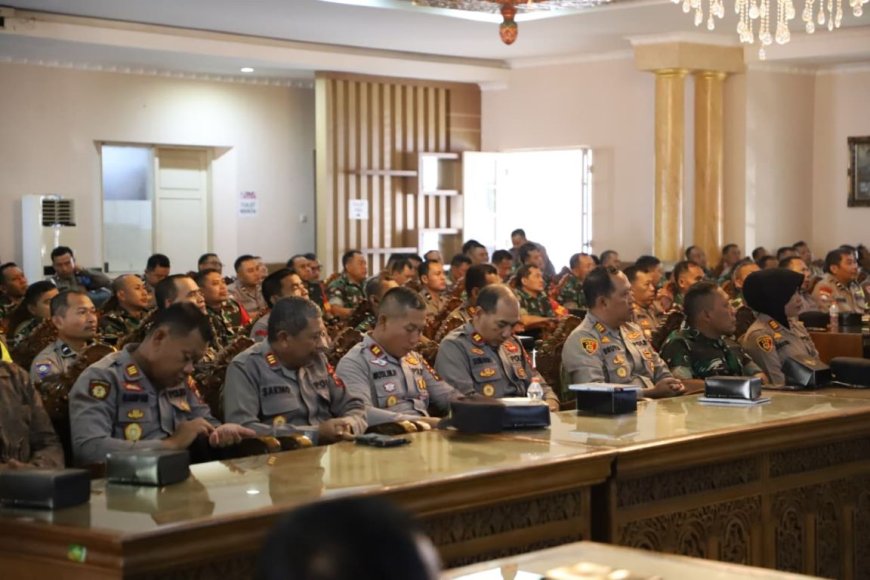 Polres Purworejo Gelar Apel Tiga Pilar, Menjaga Desa Tetap Aman