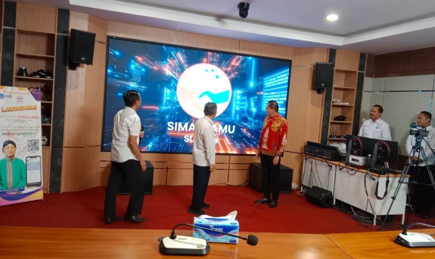 Sekretariat DPRD Sleman Luncurkan Aplikasi Simakjamu