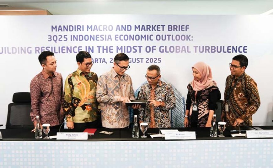 Ekonom Bank Mandiri Proyeksikan Ekonomi RI 2025 Tumbuh di Kisaran 5 Persen, Ini Penopangnya