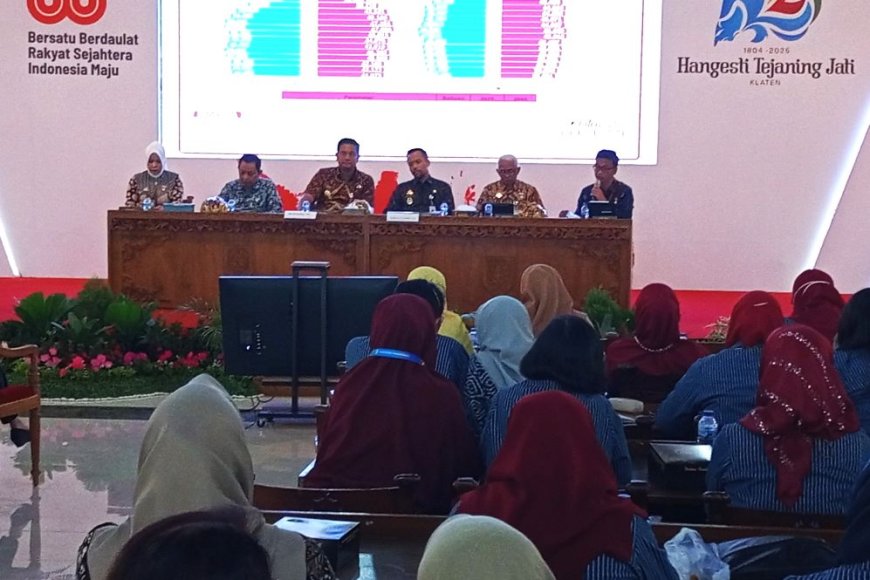 Bupati Prihatin Stunting di Klaten Tinggi, di atas Provinsi dan Nasional