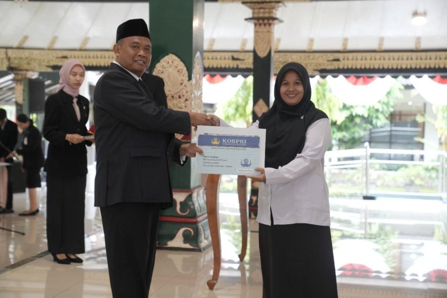 Pemkab Sleman Serahkan SK Pengangkatan 49 PPPK