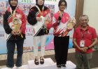 Pecatur Kontingen Sleman Shafira dan Kenny Sabet Emas Porda DIY