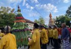 Peringati Maulid Nabi Muhammad SAW, Warga Padukuhan Monggang Gelar Kirab Gunungan Hasil Bumi