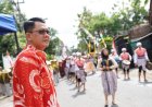 Kirab Bedhol Praja Kalurahan Sendangrejo Wujud Pelestarian Adat Budaya