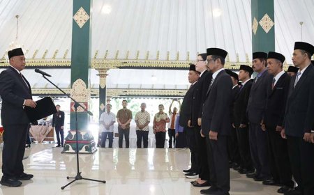 Kukuhkan Pengurus FKUB Periode 2025 - 2030, Harda Beri Pesan Khusus