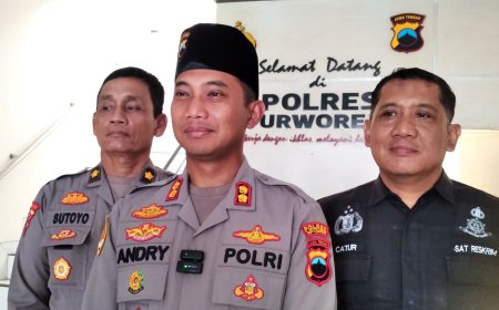 Polres Purworejo Mengamankan 68 Orang Terlibat Kerusuhan