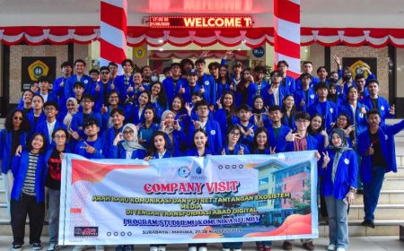 Mahasiswa UMBY Company Visit ke Jawa Timur